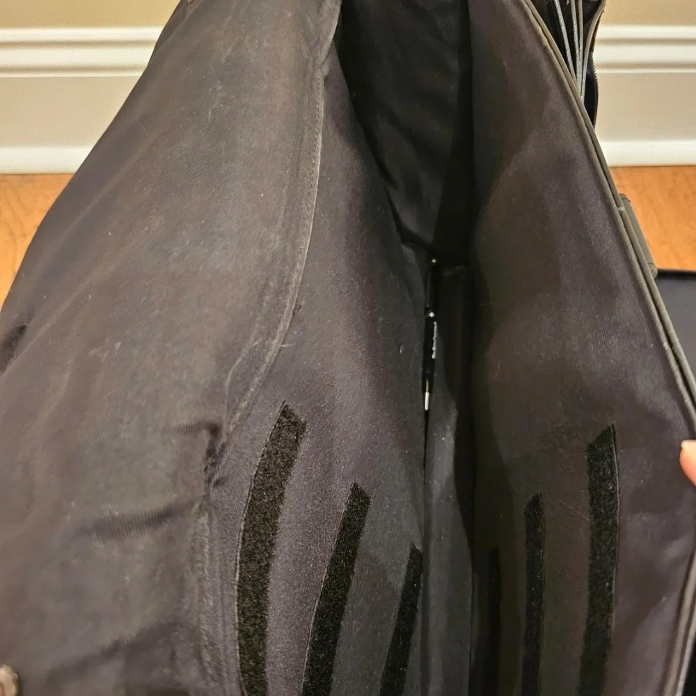 Leather Laptop Men's Bag Black Classic
